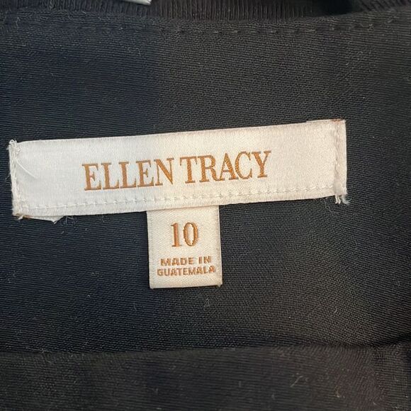 Ellen Tracy Black Midi Skirt Size 10 EUC - Picture 5 of 6